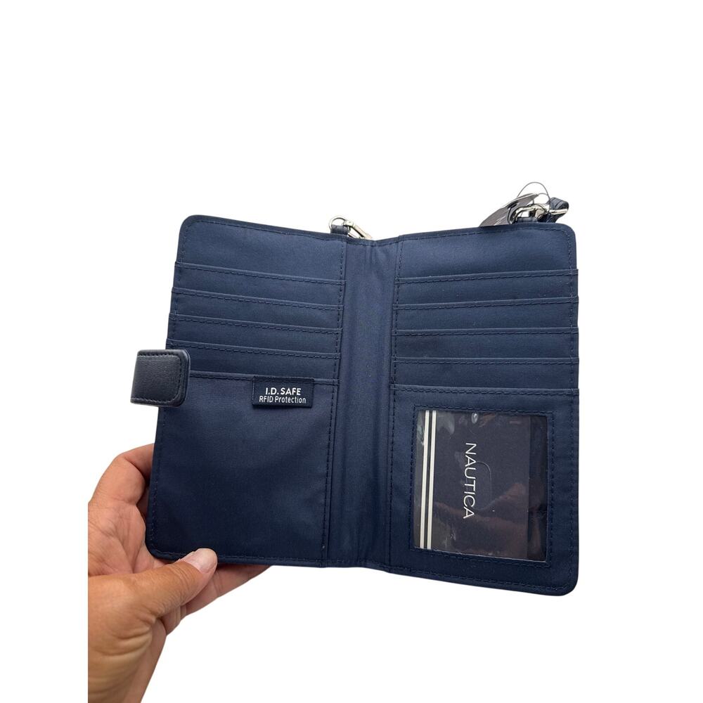 Nautica Navigator foldover phone wallet Crossbody - Picture 5 of 10